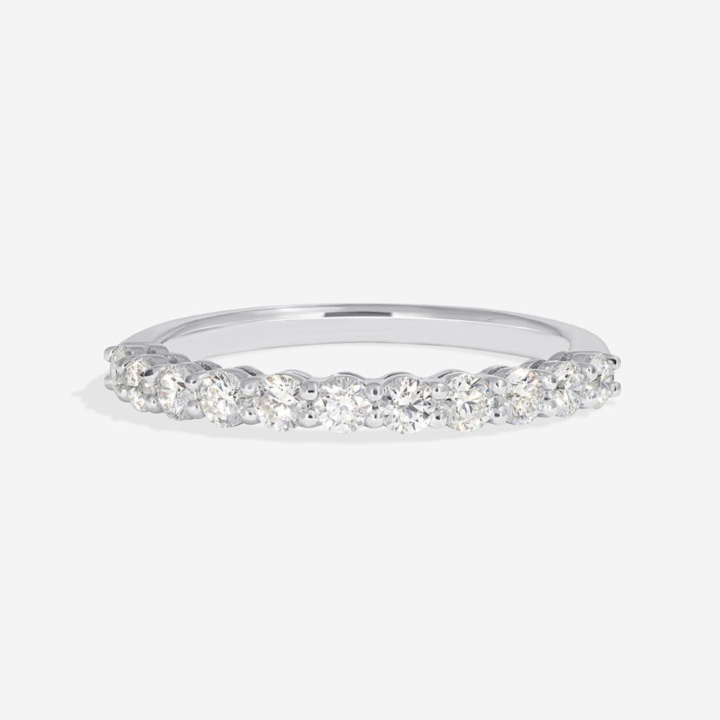 YORK | Diamond Eternity Ring in 18ct White Gold