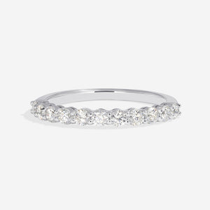 YORK | Diamond Eternity Ring in 18ct White Gold