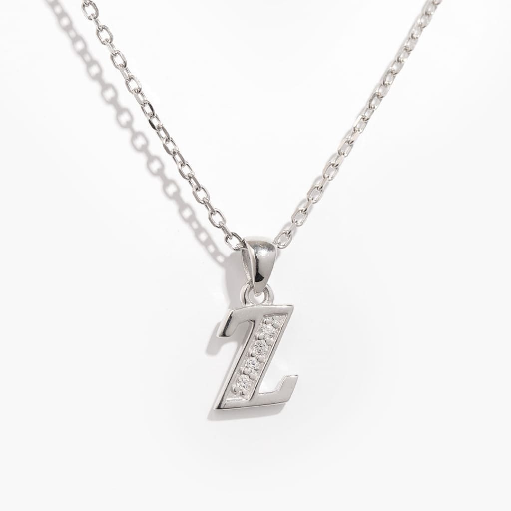 'Z' Necklace | Sterling Silver