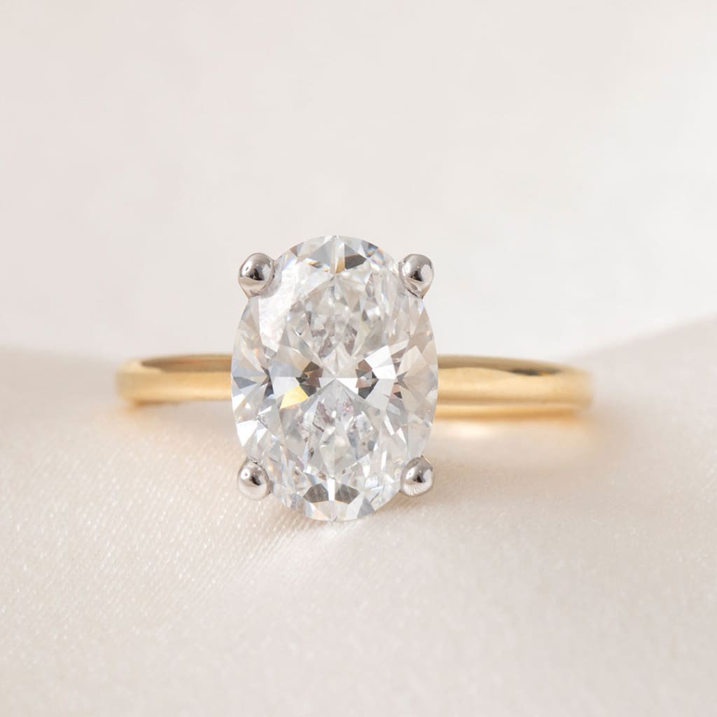 ZARIYAH 2.50ct | Oval Solitaire Lab Grown Diamond