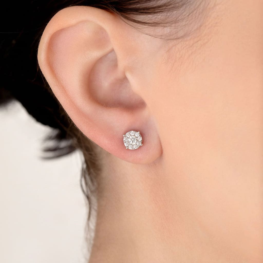 Zoe Diamond Earrings 0.50ct | 18ct White Gold - Earrings