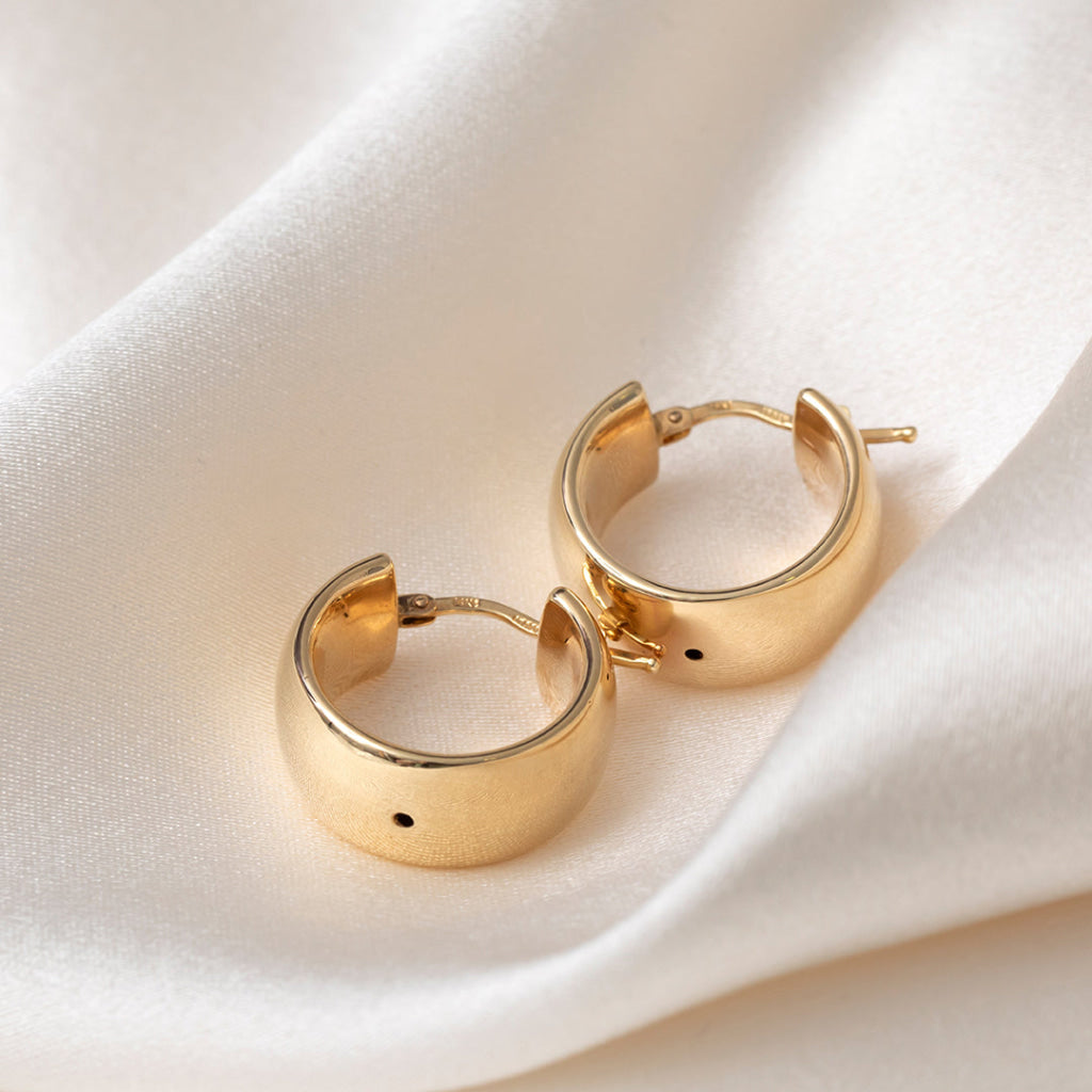 Zola Hoop Earrings | 14ct Gold - Earrings