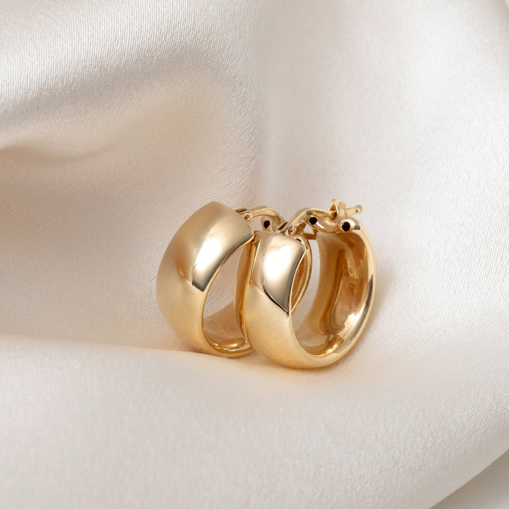 Zola Hoop Earrings | 14ct Gold - Earrings
