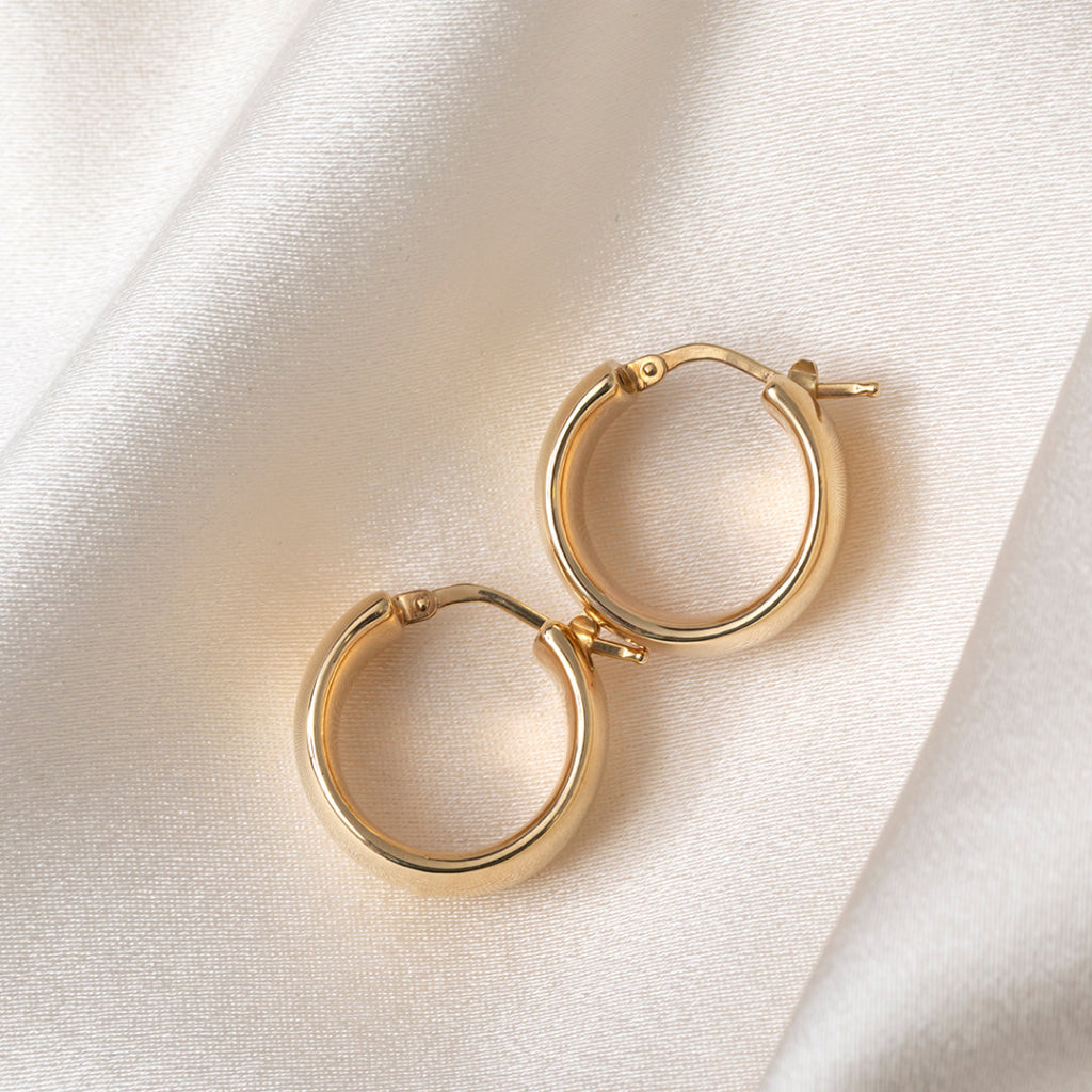 Zola Hoop Earrings | 14ct Gold - Earrings