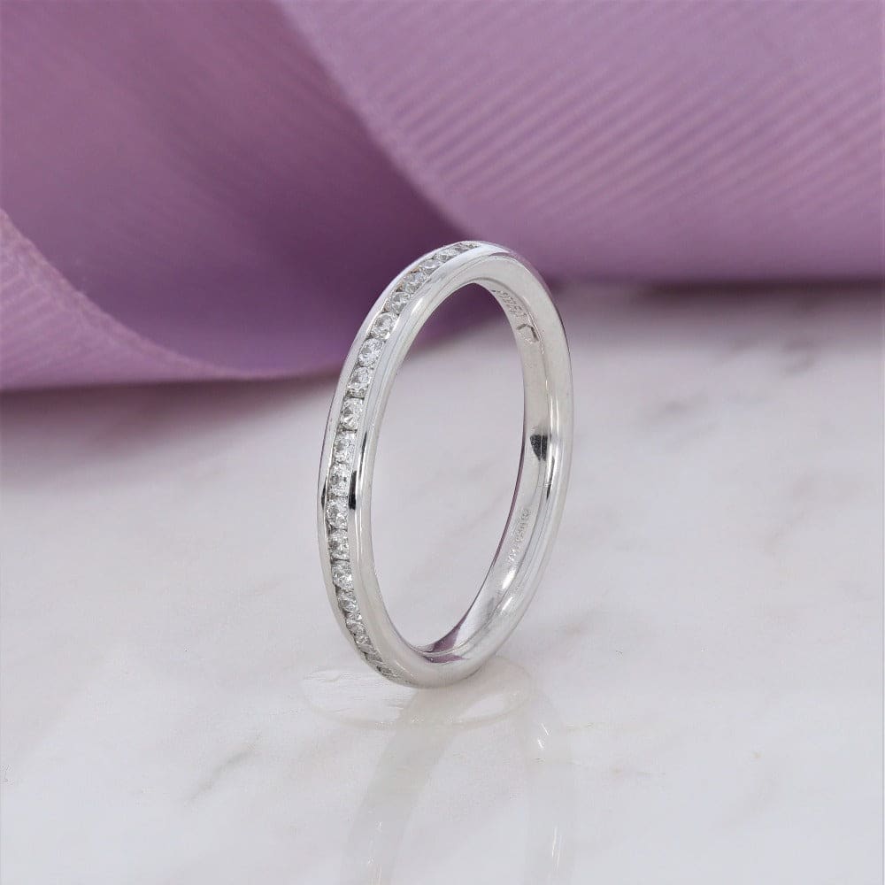 Platinum Diamond wedding ring