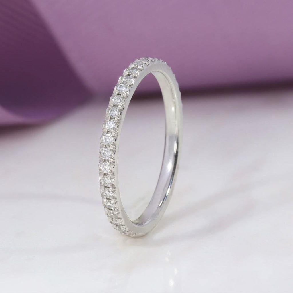 Fishtail - 3/4 Set | Diamond Wedding Ring - Rings
