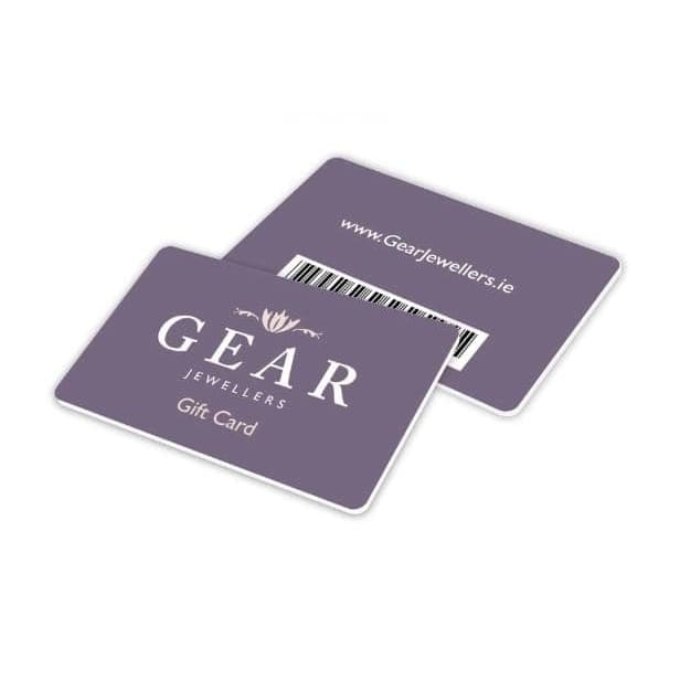 Gift Card - Gear Jewellers Parnell Street Dublin 