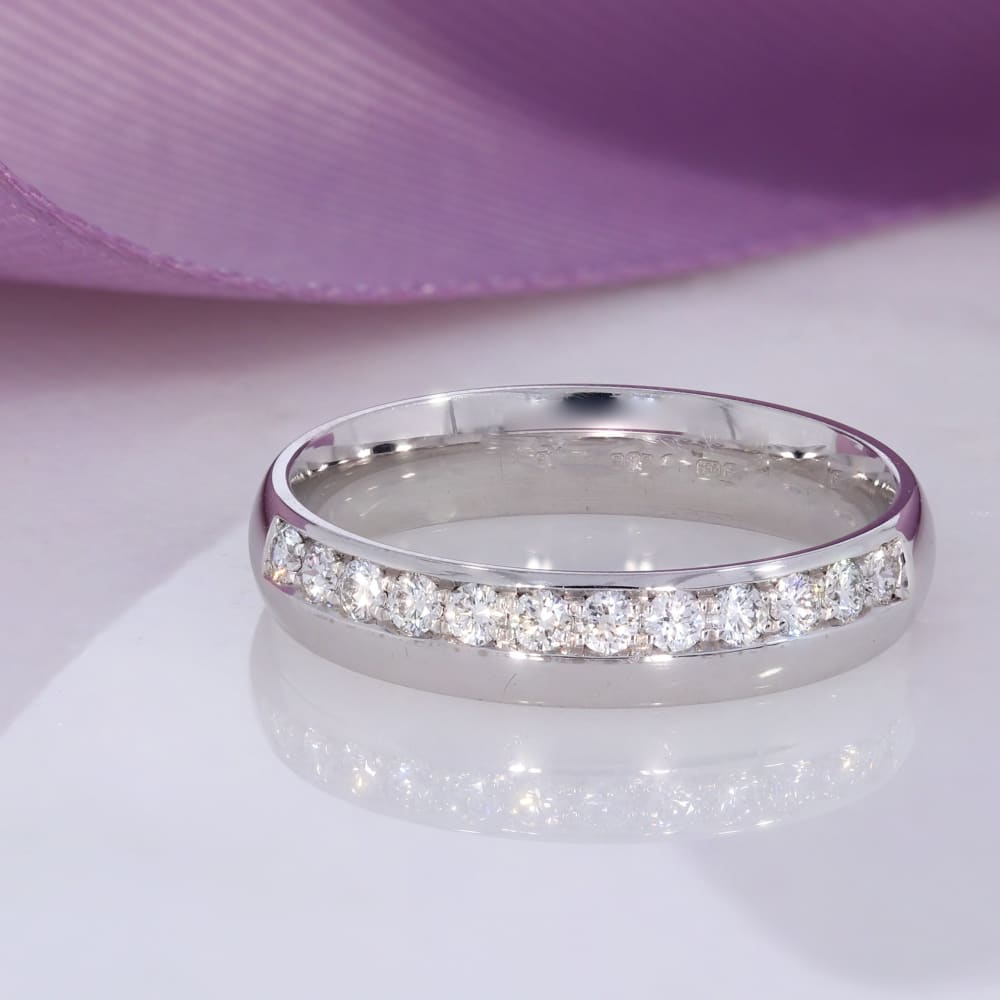 Nirvana - 4mm | Diamond Wedding Ring - Rings