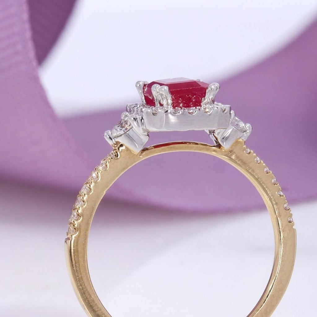 ROSA | Ruby Diamond Ring - Rings